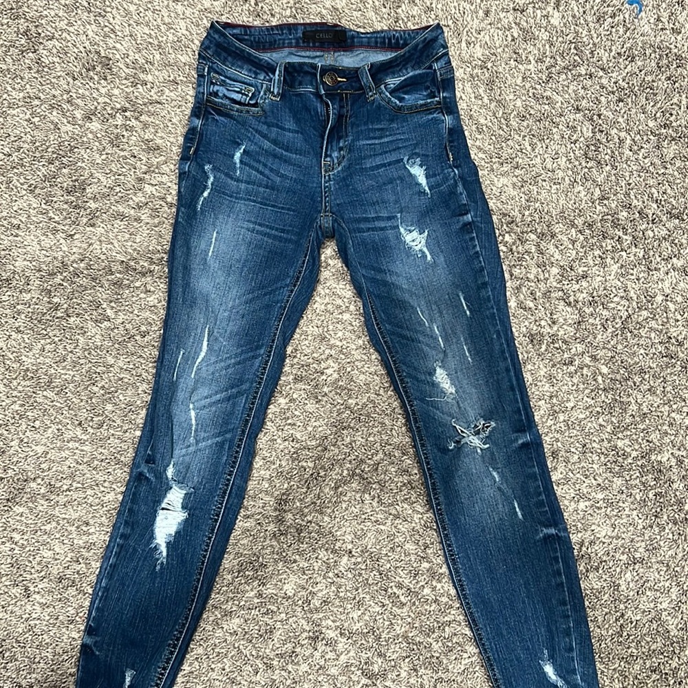 Cello distressed skinny Jean